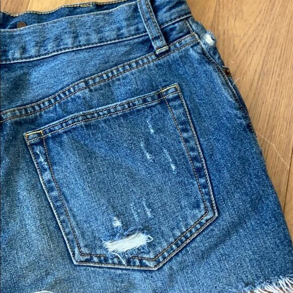 Free People X Revolve Sofia Short Denim Blue size 28 - Picture 13 of 14